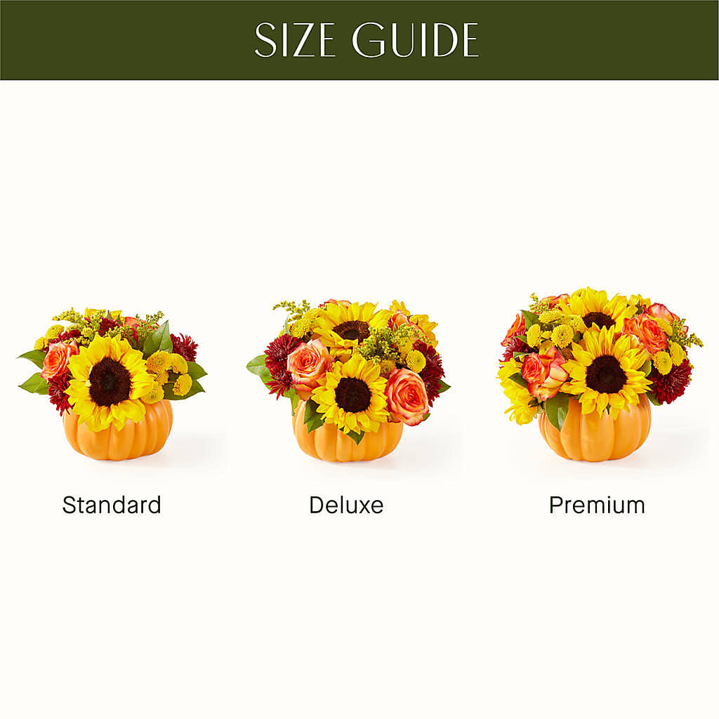 Golden Gourd Pumpkin Bouquet –  Jy Floristeria, Trenton NJ