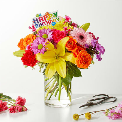 Cue the Confetti - A Florist Original –  Jy Floristeria, Trenton NJ