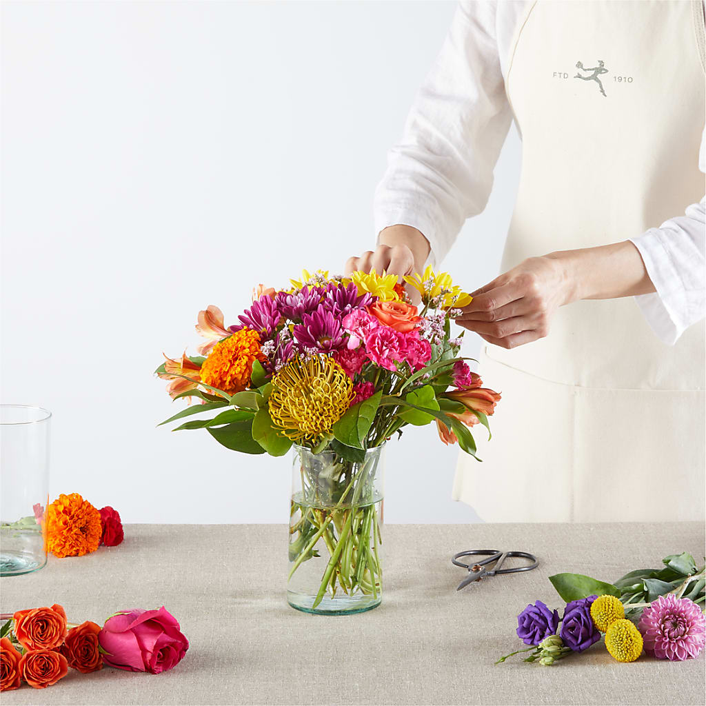 Feast of Color – A Florist Original –  Jy Floristeria, Trenton NJ