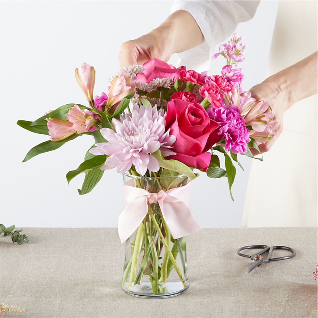 Pink Ribbon - A Florist Original –  Jy Floristeria, Trenton NJ