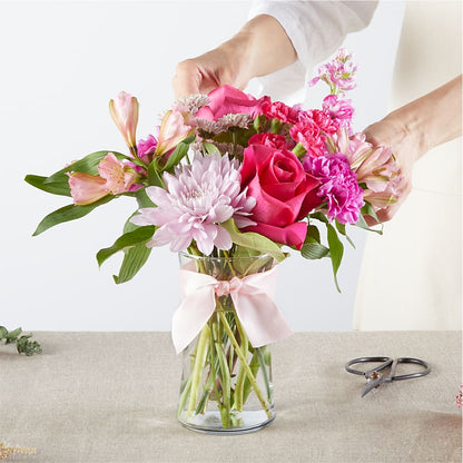 Pink Ribbon - A Florist Original –  Jy Floristeria, Trenton NJ