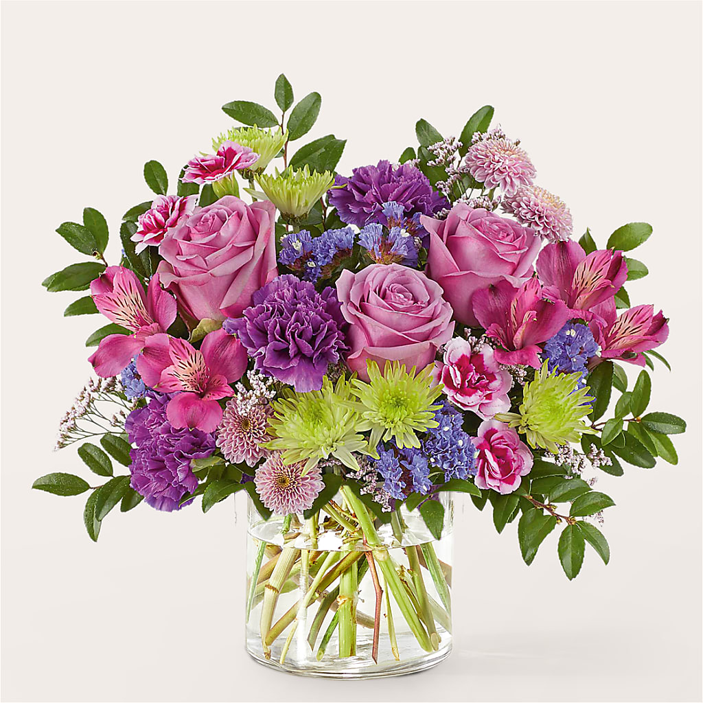 Glass Half Full Bouquet –  Jy Floristeria, Trenton NJ