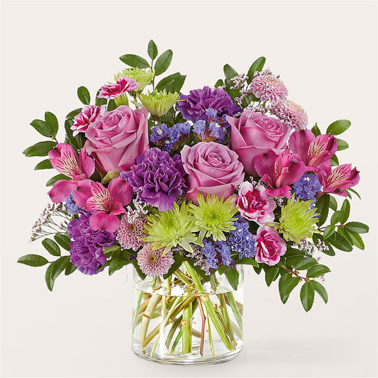 Glass Half Full Bouquet –  Jy Floristeria, Trenton NJ