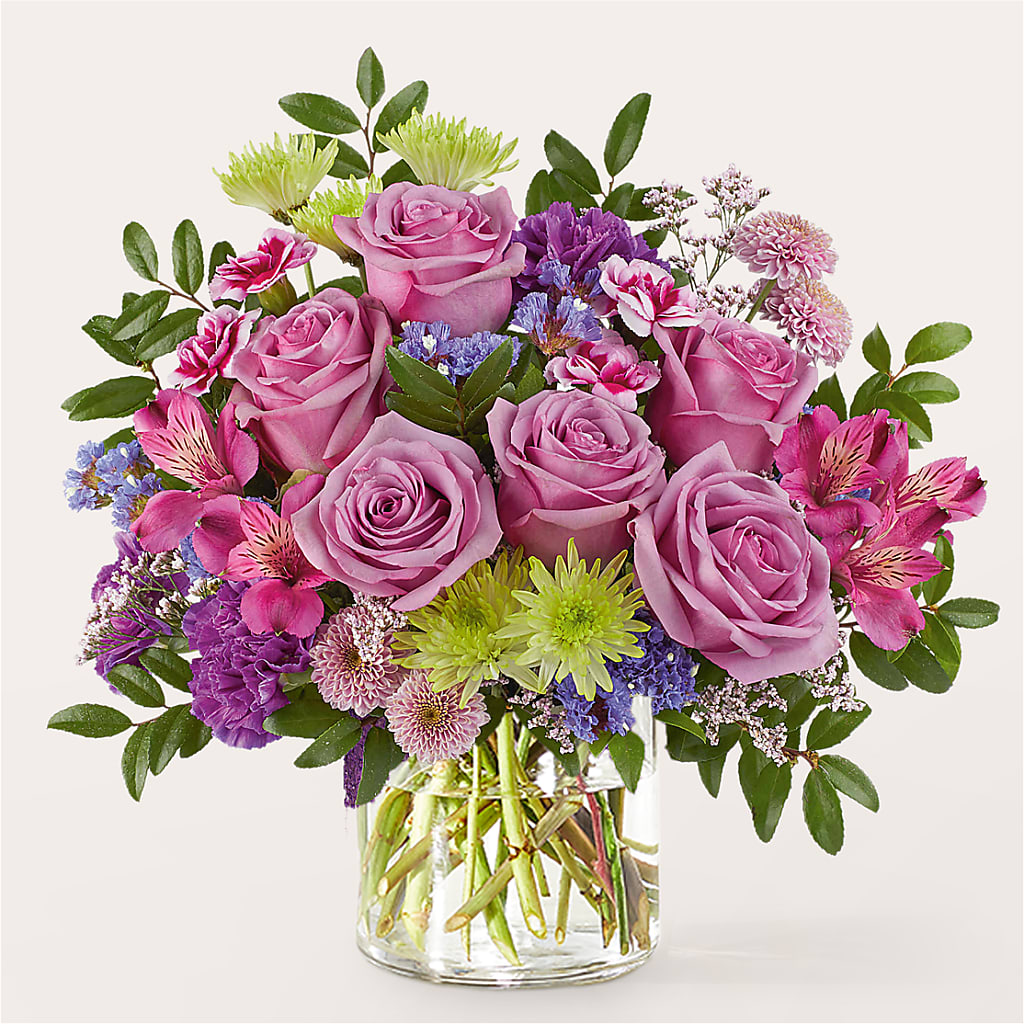 Glass Half Full Bouquet –  Jy Floristeria, Trenton NJ