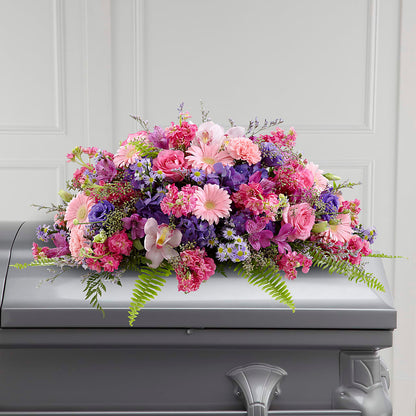 Glorious Garden Casket Spray –  Jy Floristeria, Trenton NJ