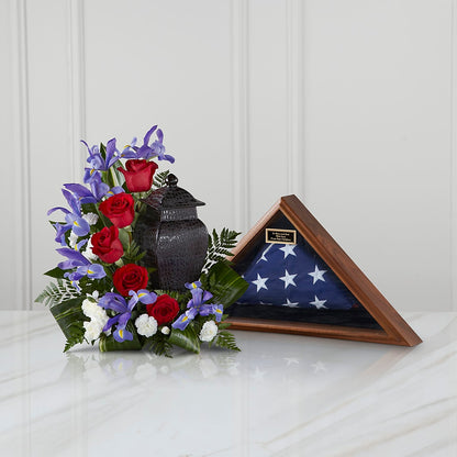 Patriotic Tribute Arrangement –  Jy Floristeria, Trenton NJ