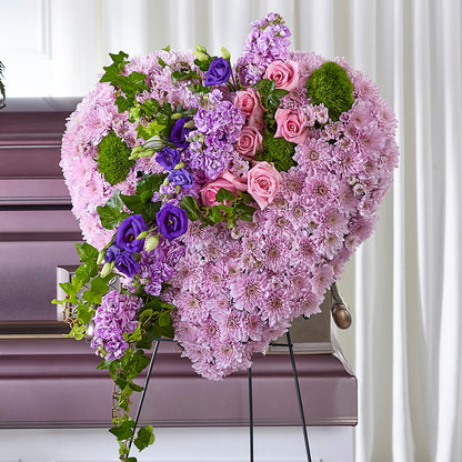 Treasured Love Standing Heart –  Jy Floristeria, Trenton NJ