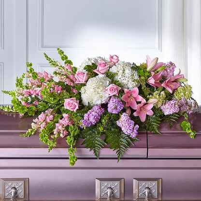Life's Gratitude Casket Spray –  Jy Floristeria, Trenton NJ