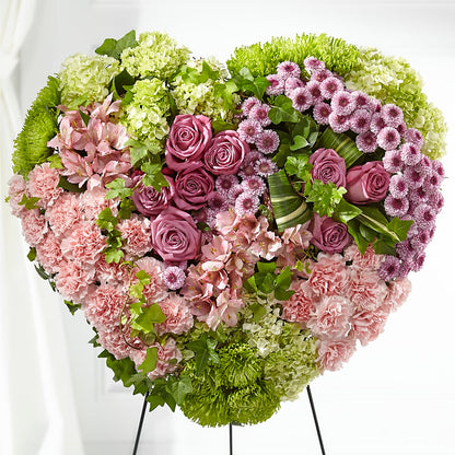 Heartwarming Standing Heart –  Jy Floristeria, Trenton NJ