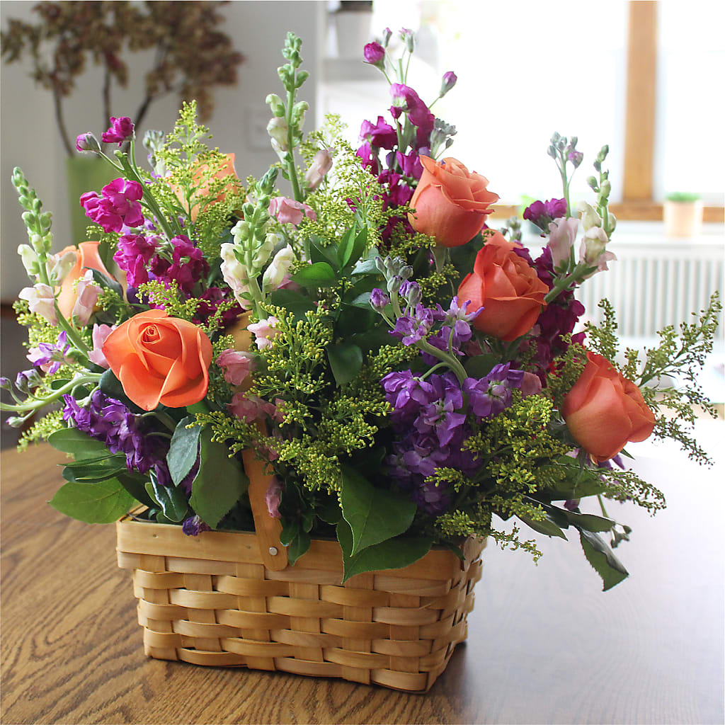Garden of Life Basket –  Jy Floristeria, Trenton NJ