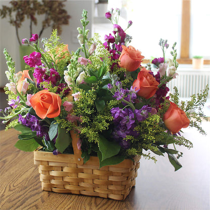 Garden of Life Basket –  Jy Floristeria, Trenton NJ