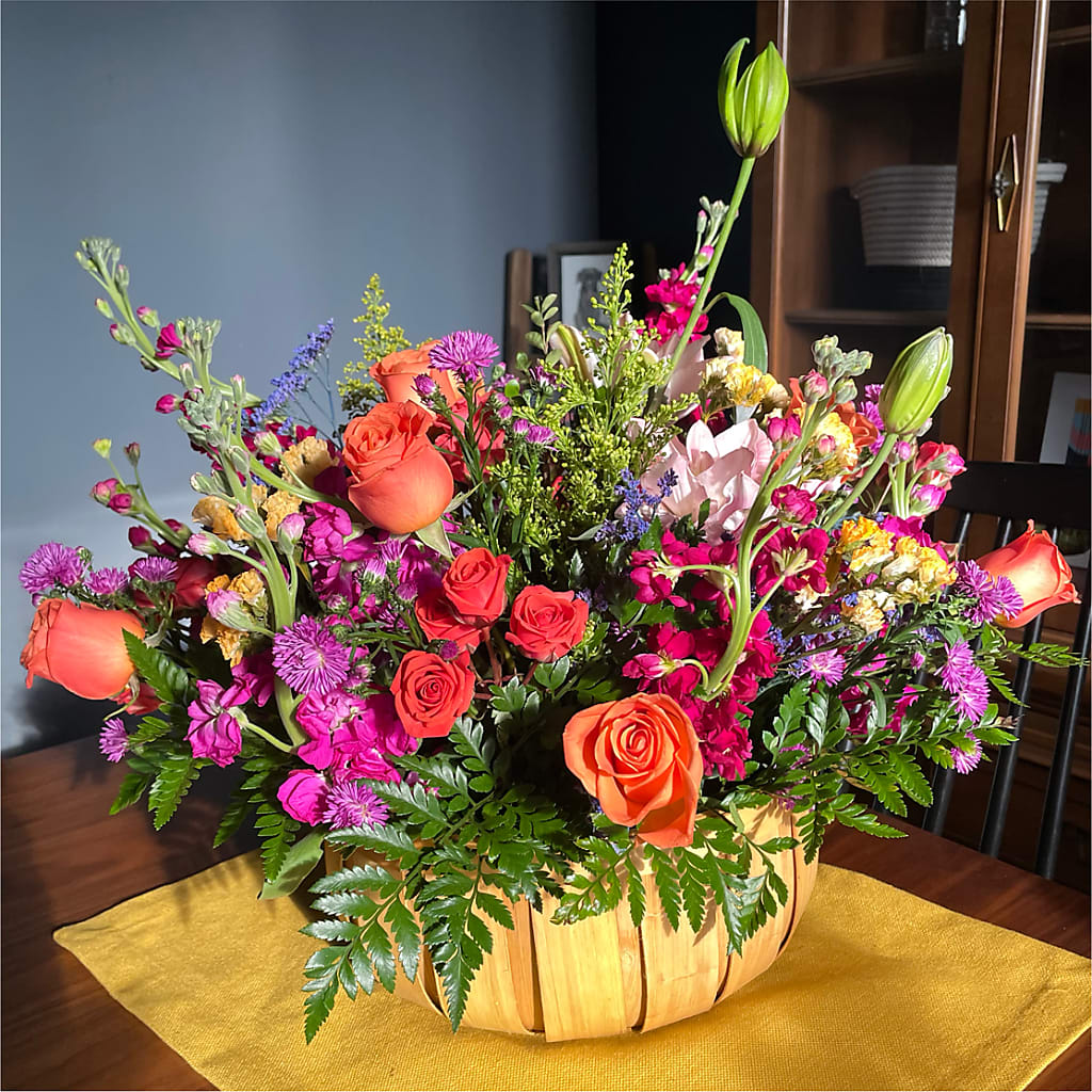 Garden of Life Basket –  Jy Floristeria, Trenton NJ