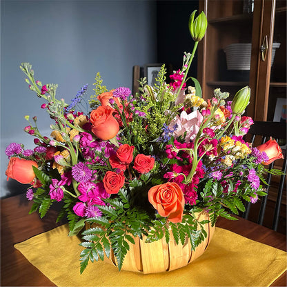 Garden of Life Basket –  Jy Floristeria, Trenton NJ