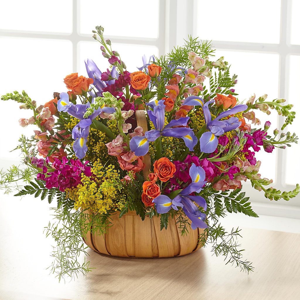 Garden of Life Basket –  Jy Floristeria, Trenton NJ