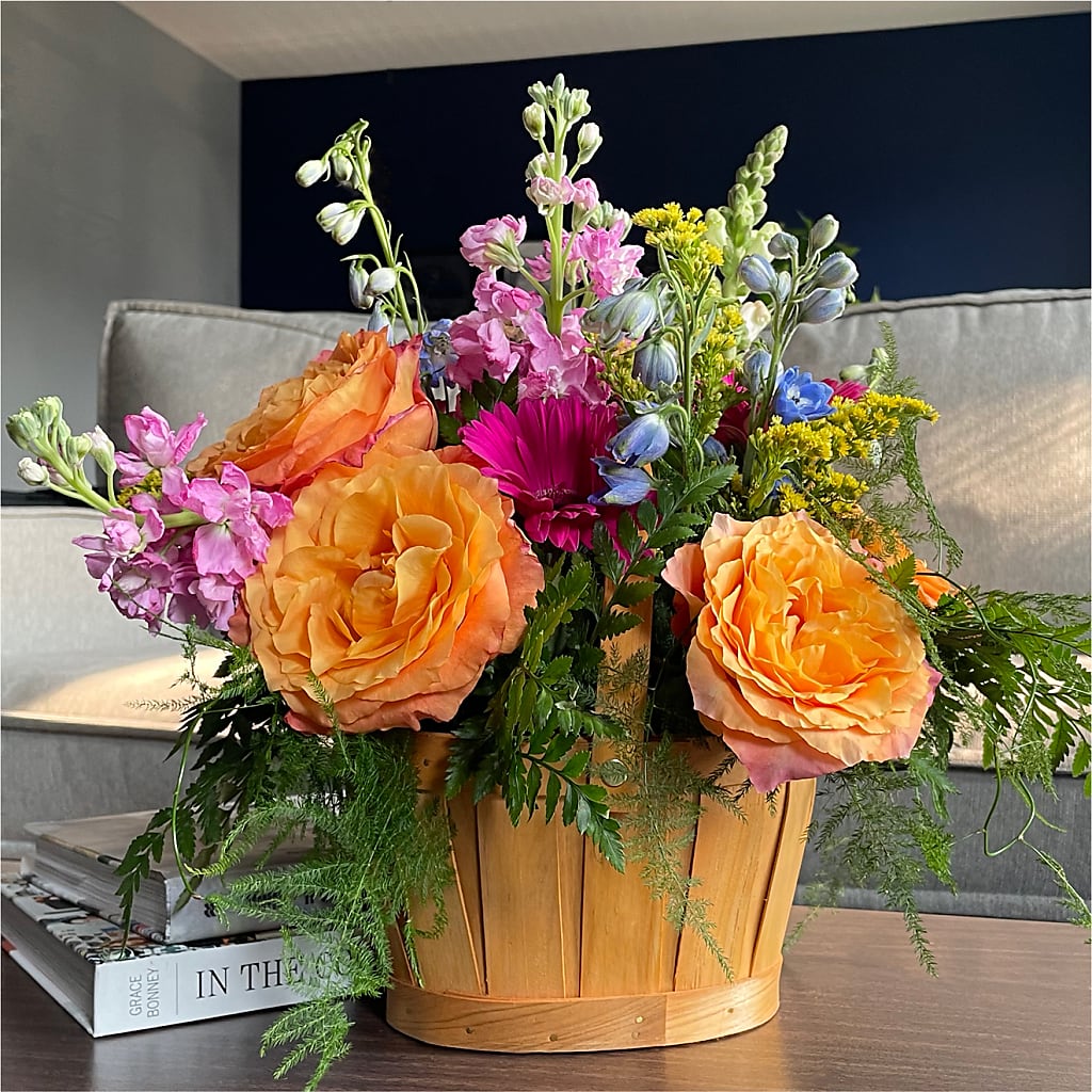 Garden of Life Basket –  Jy Floristeria, Trenton NJ