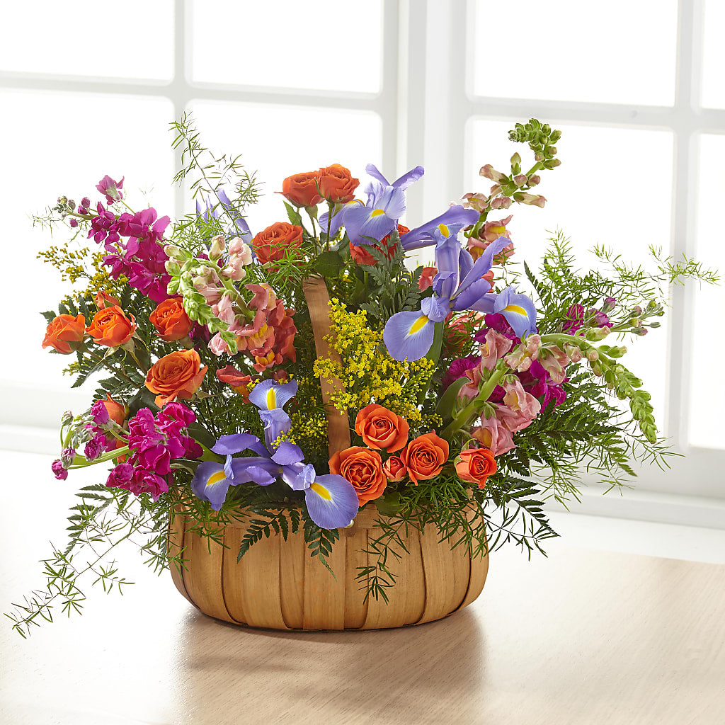 Garden of Life Basket –  Jy Floristeria, Trenton NJ