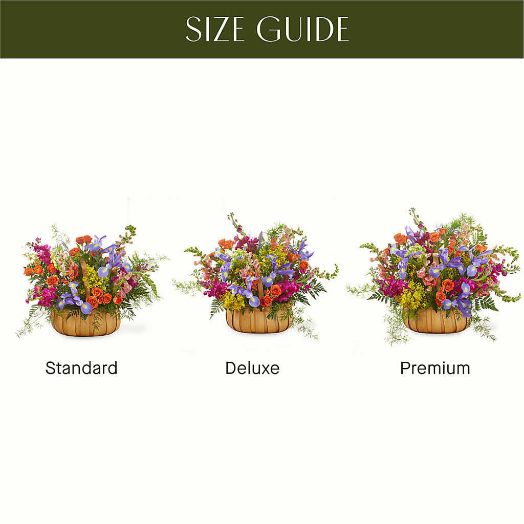 Garden of Life Basket –  Jy Floristeria, Trenton NJ