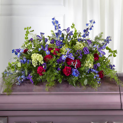 Always Treasured Casket Spray –  Jy Floristeria, Trenton NJ