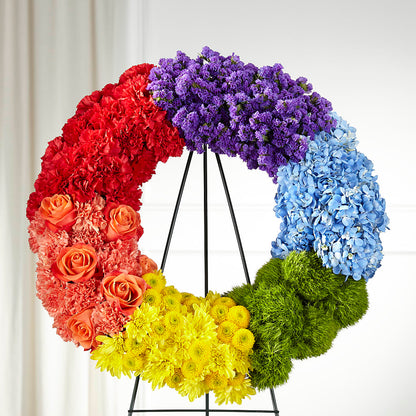 Circle of Love Wreath –  Jy Floristeria, Trenton NJ