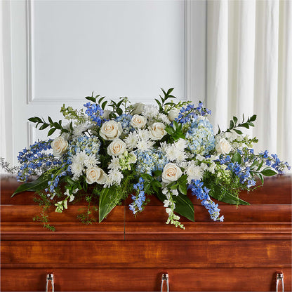 Timeless Essence Casket Spray –  Jy Floristeria, Trenton NJ