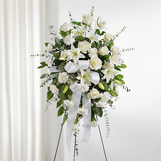 With Care Standing Spray –  Jy Floristeria, Trenton NJ