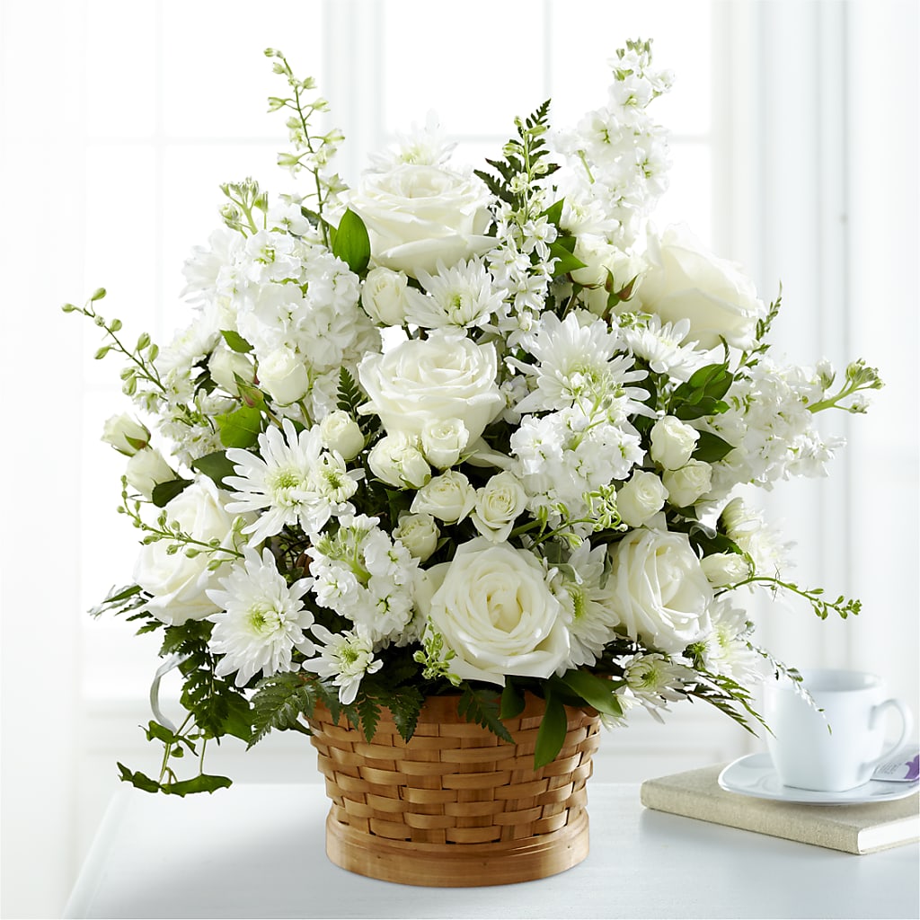 Heartfelt Condolences Arrangement –  Jy Floristeria, Trenton NJ