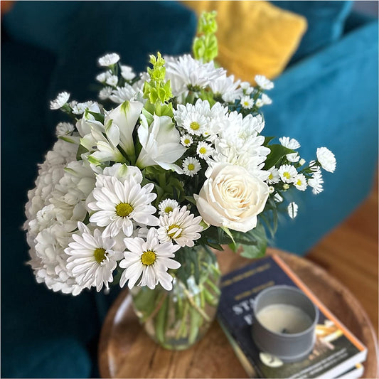 Classic Ivory – A Florist Original –  Jy Floristeria, Trenton NJ
