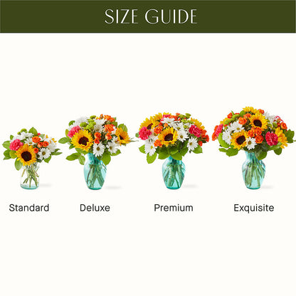 Sun-drenched Blooms Bouquet –  Jy Floristeria, Trenton NJ