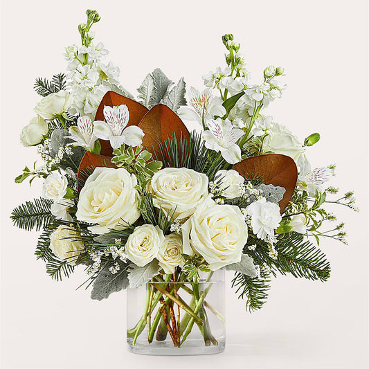 Fresh Snowfall Bouquet –  Jy Floristeria, Trenton NJ