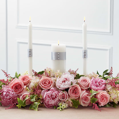 Worldwide Romance Unity Candle Arrangement –  Jy Floristeria, Trenton NJ