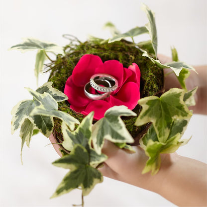 Lila Rose Ring Nest –  Jy Floristeria, Trenton NJ