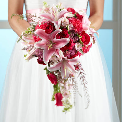 Lily & Rose Bouquet –  Jy Floristeria, Trenton NJ